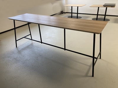 Tisch Tischgestell Geometrie Stahl